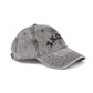 Embroidered Vintage 'DRUNK' Distressed Baseball Cap — Retro Red Cotton Hat