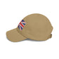 Union Jack Embroidered Dad Cap Hats Printify
