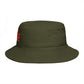 Cola Logo Brown Bucket Hat – Retro Soda-Inspired Summer Hat
