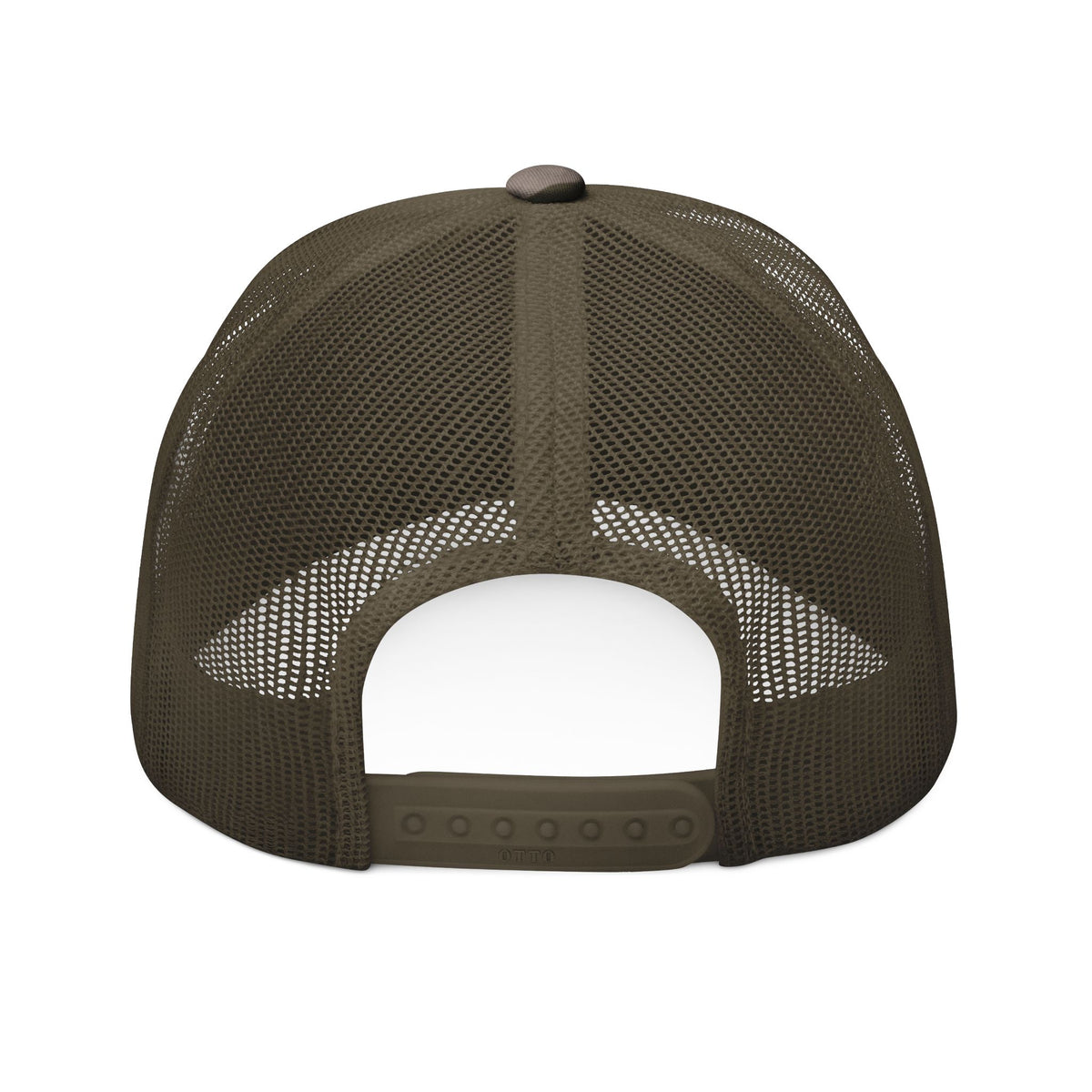 Camouflage Trucker Hat — Embroidered "Boomer" Patch Hats Printify