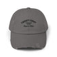 Distressed Baseball Cap — "Twenty Eight" Vintage Embroidered Dad Hat Hats Printify Nickel One size
