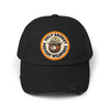 Unisex Distressed Cap Hats Printify Black One size