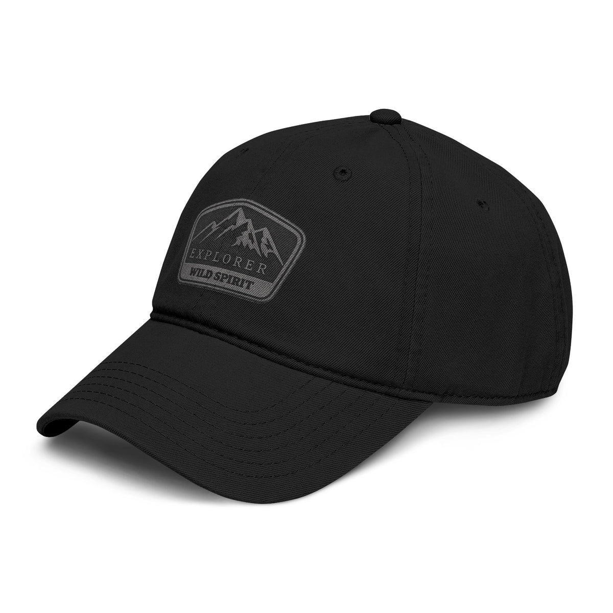 Explorer Wild Spirit Washed Baseball Cap Hats Printify