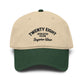Garment Washed Baseball Cap Hats Printify One size Dark Green / Khaki
