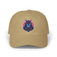 Dad Cap — Cyber Samurai Embroidered Logo Hat Hats Printify Khaki One size