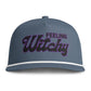 Feeling Witchy Rope Cap – Halloween Embroidered Hat Hats Printify Blue Jean Adjustable