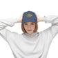 Distressed John Deere Logo Cap — Vintage Farm Equipment Baseball Hat