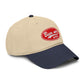 Beer Me Baseball Cap — Vintage Washed Hat with Red Patch