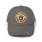 Unisex Distressed Cap Hats Printify Nickel One size