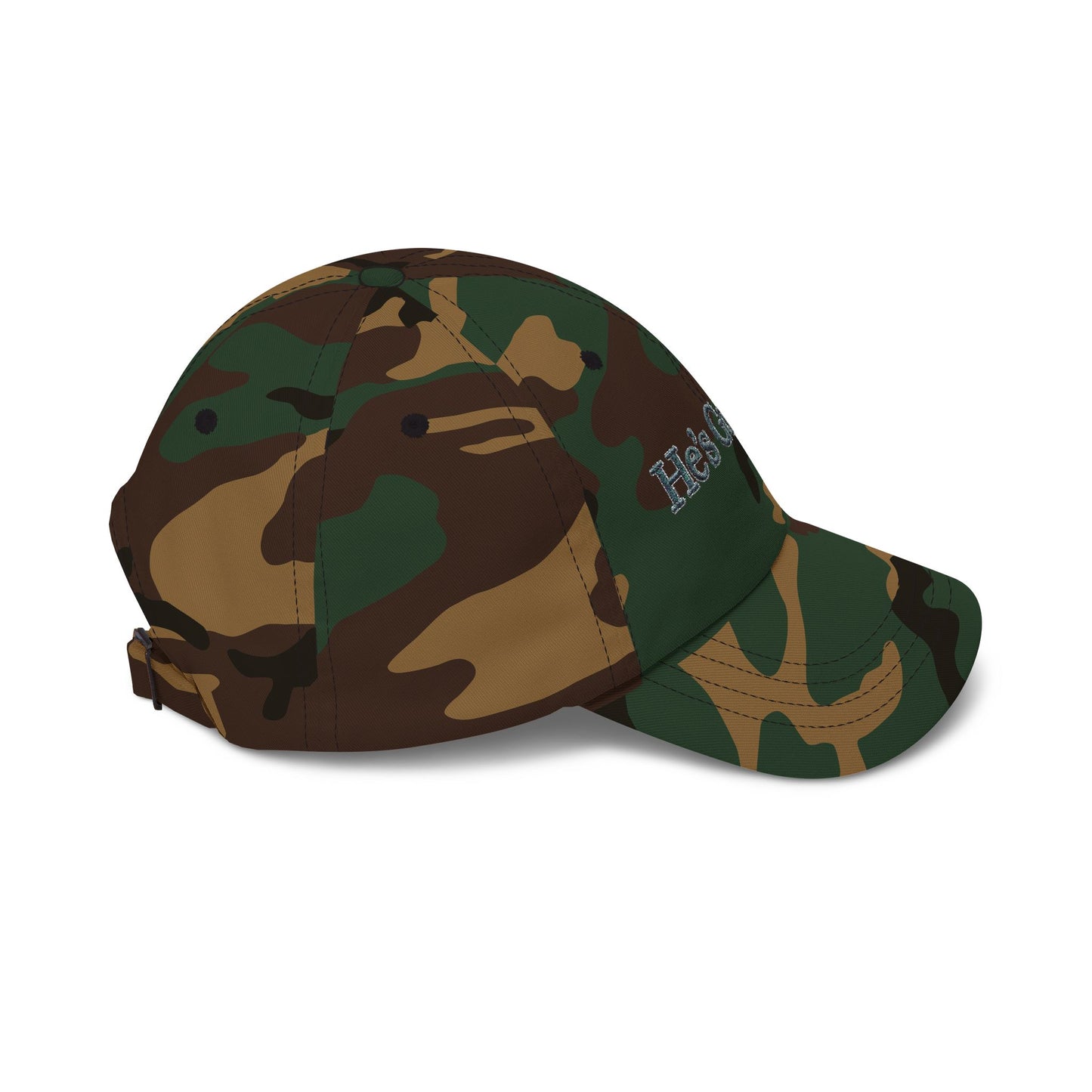 He's Golfing Dad Cap – Embroidered Golf Hat for Golf-Loving Dads