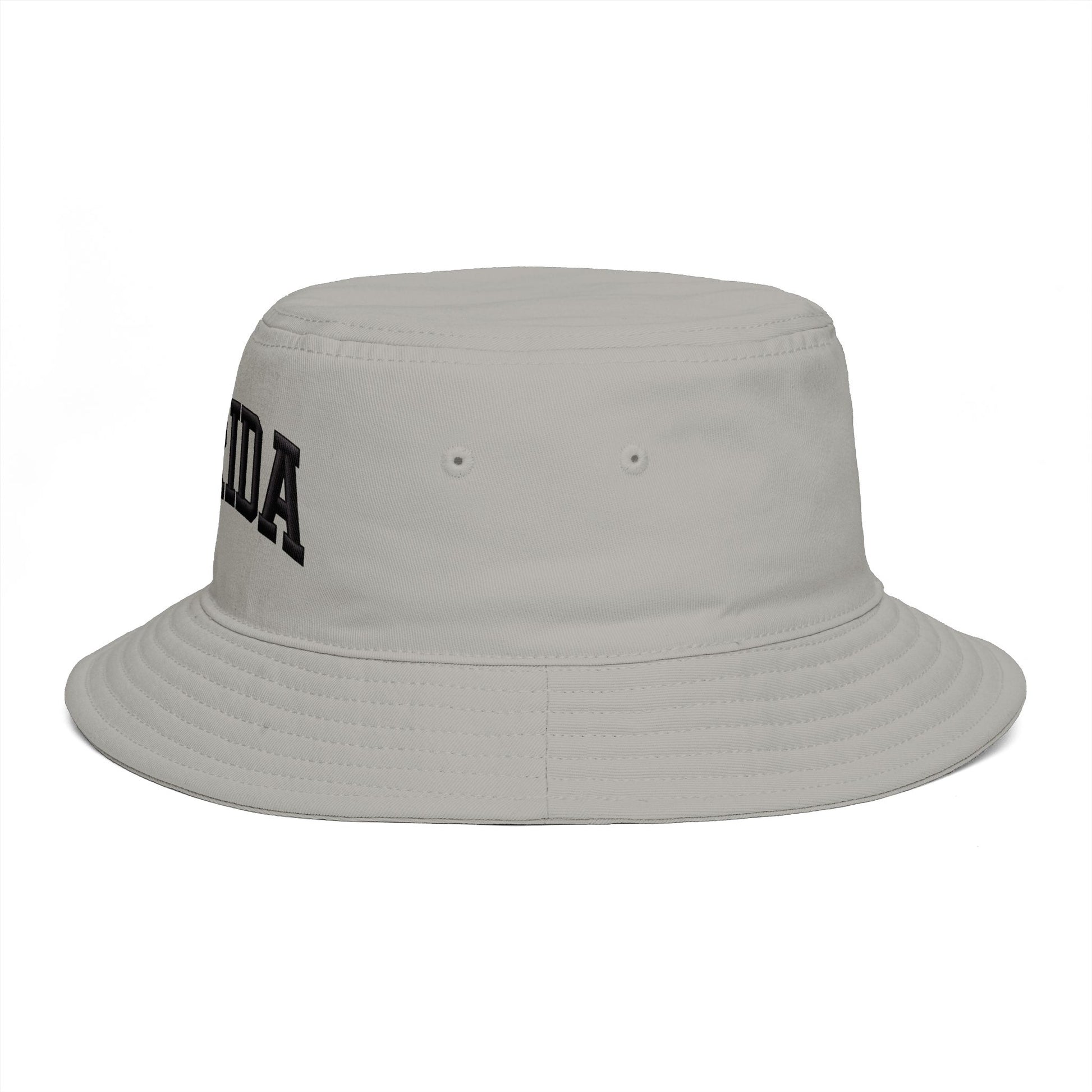 Florida Embroidered Bucket Hat — Retro Collegiate Sun Hat Hats Printify