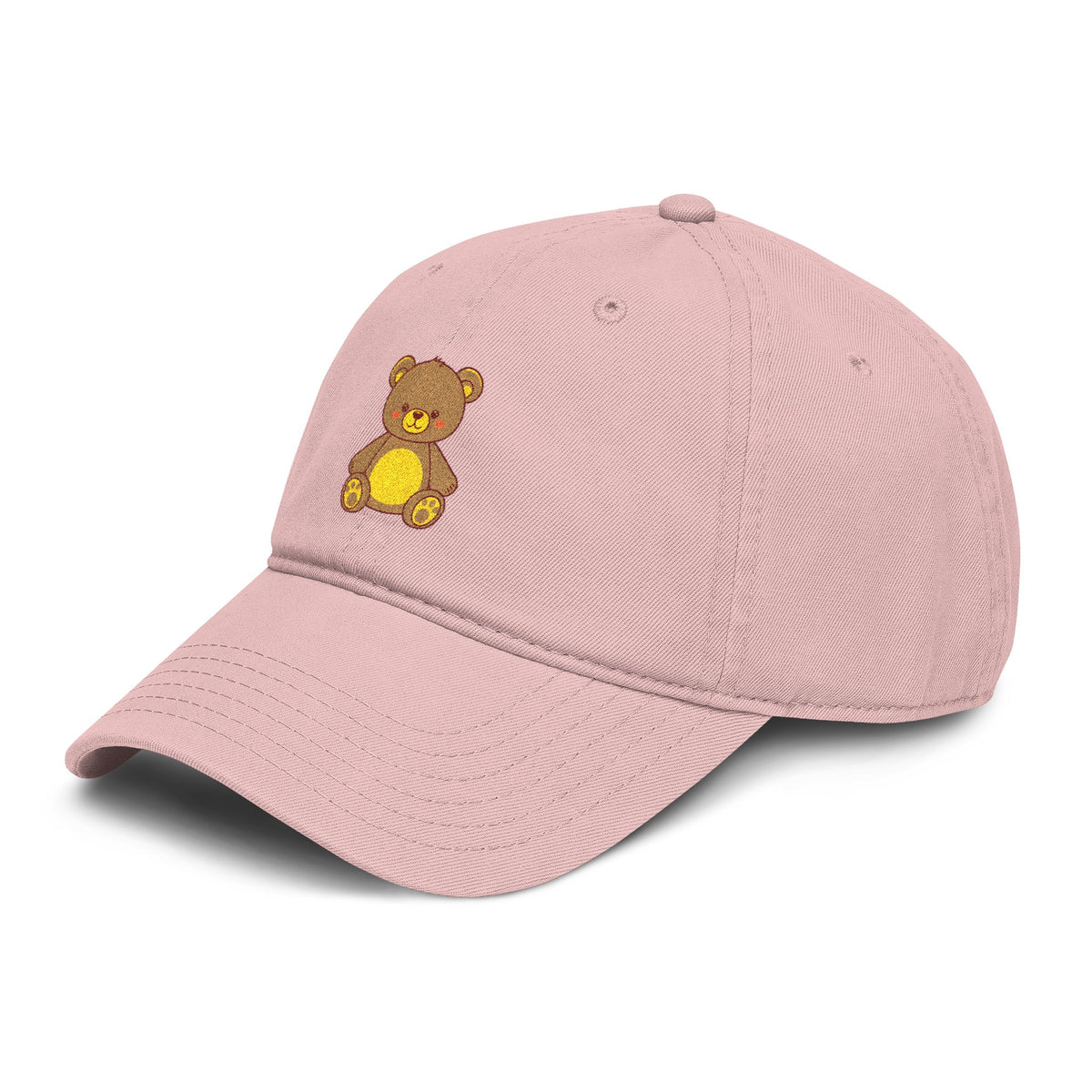 Embroidered Golden Teddy Baseball Cap