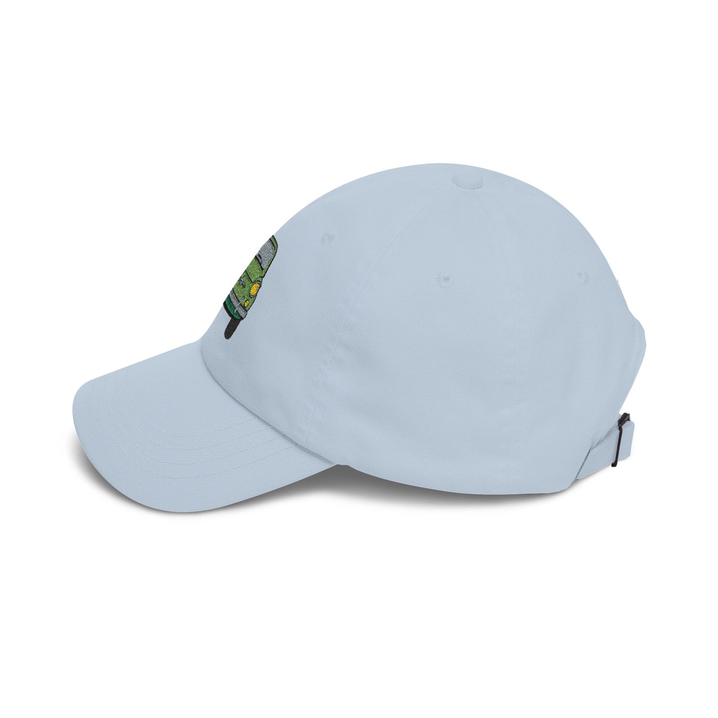 Vintage Green Beetle Dad Cap — Retro Car Baseball Hat