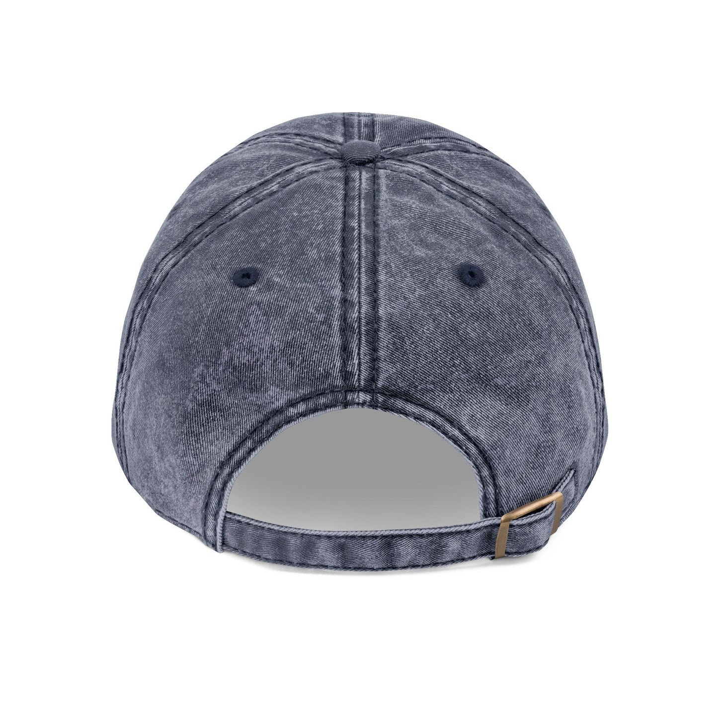 Vintage Embroidered Cap — Starry Night Patch Hats Printify