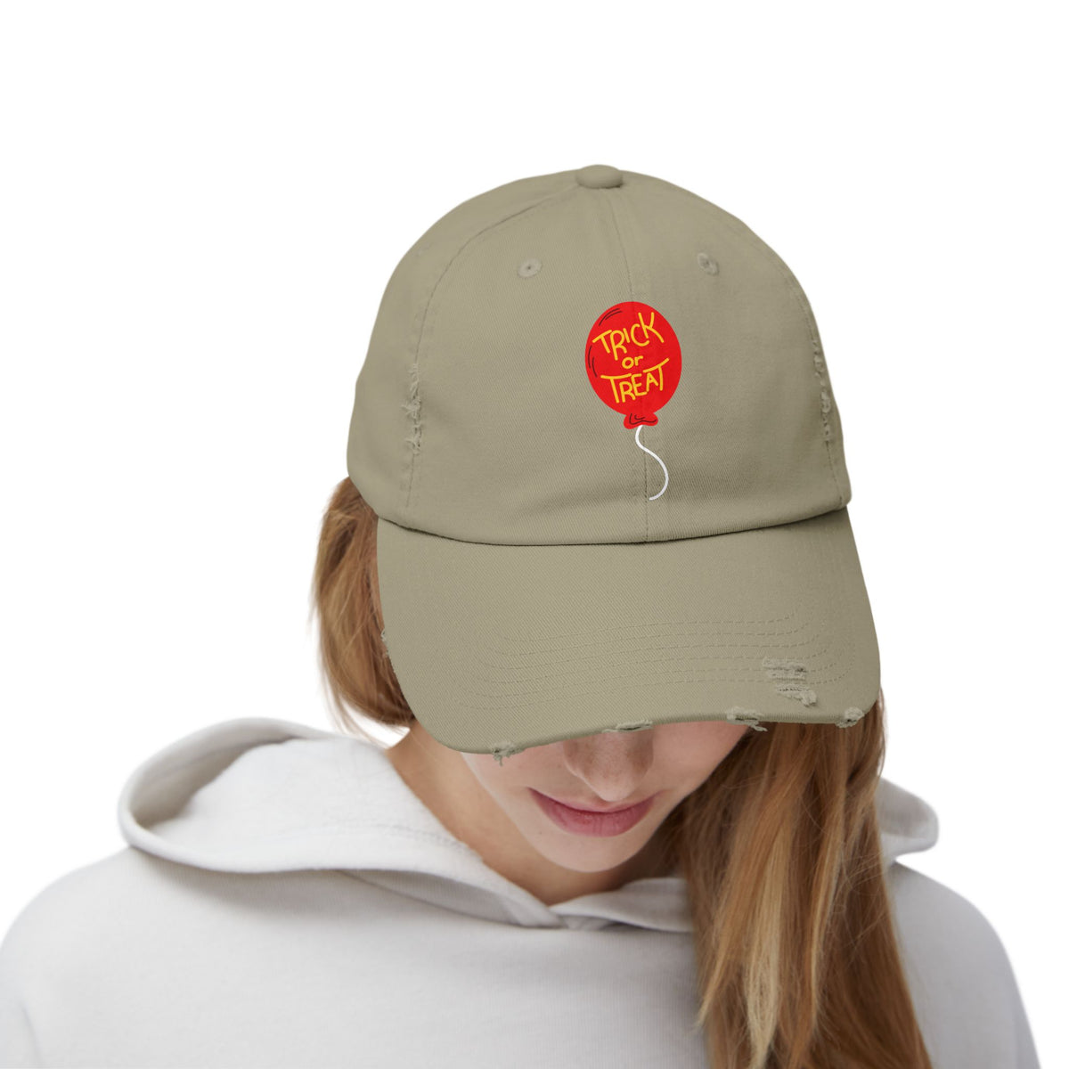 Trick or Treat Balloon Halloween Cap