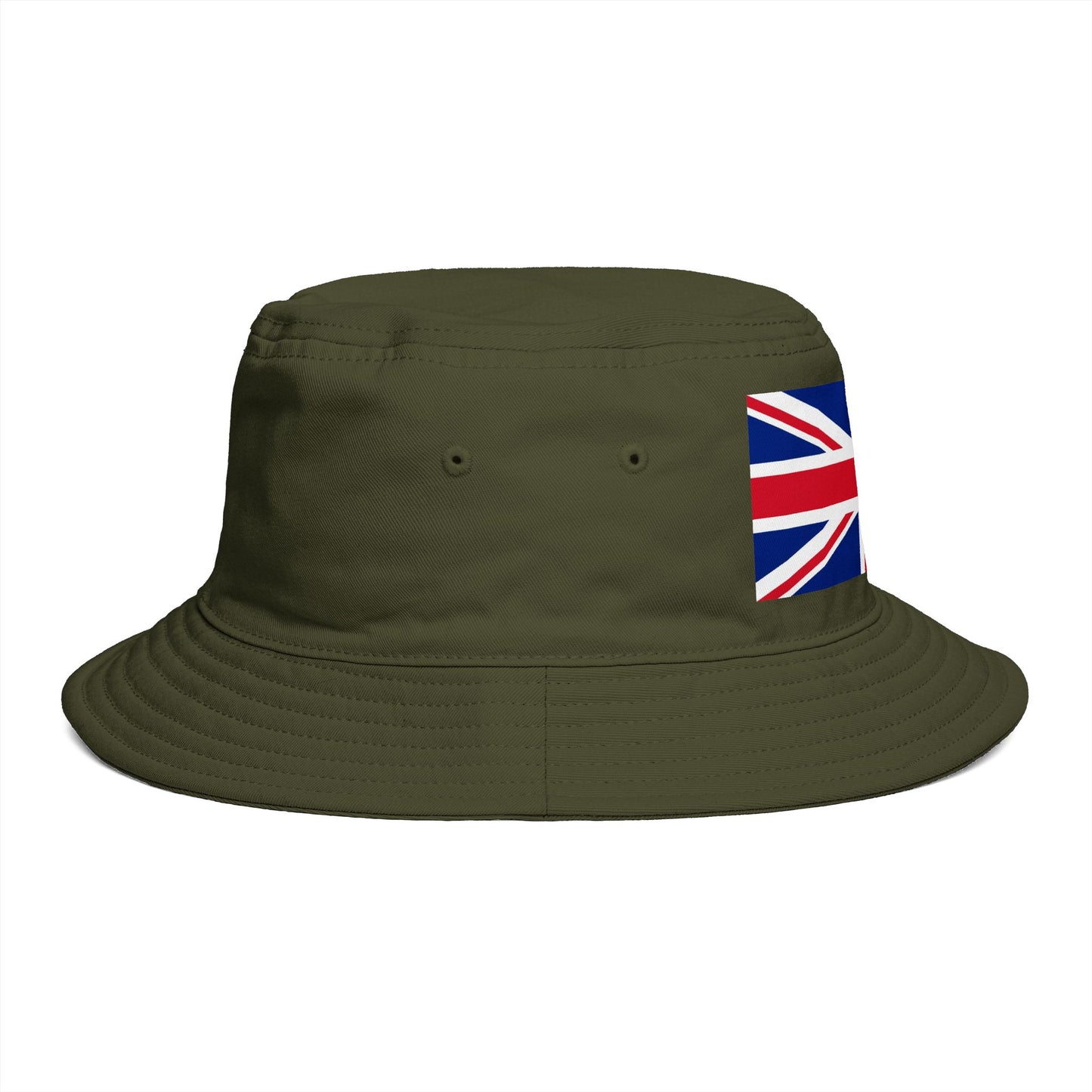 Union Jack Bucket Hat — British Flag Cotton Sun Hat