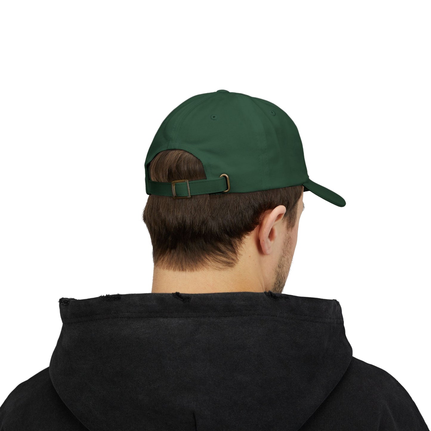 Dad Cap — Embroidered Fiery Lion Patch Baseball Hat