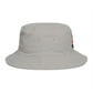 No Kings Bucket Hat — Rebellious Crown Graphic Cotton Bucket Hat