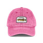 Vintage Fish Embroidered Cap Hats Printify One size Pink