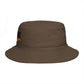 Bucket Hat — 'Jew' Logo with Bagels Embroidery | Retro Jewish Food Pride Cap