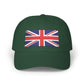 Union Jack Embroidered Dad Cap Hats Printify Spruce One size