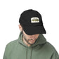 Fishing Hat – 'Gädda' Pike Patch Distressed Cap Hats Printify