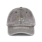 Embroidered Vintage Cap — "Epstein Files" Patch Dad Hat Hats Printify One size Charcoal Grey