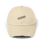Godspeed Distressed Baseball Cap – Vintage Worn Dad Hat for Men & Women Hats Printify Stone One size