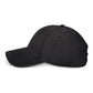 Drunk Embroidered Denim Hat – Distressed Black Baseball Cap