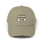 Distressed Cap — "Epstein Files" Vintage Folder Patch Hats Printify Light Olive One size