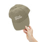 Texas Distressed Baseball Cap — Vintage Script Embroidered Hat