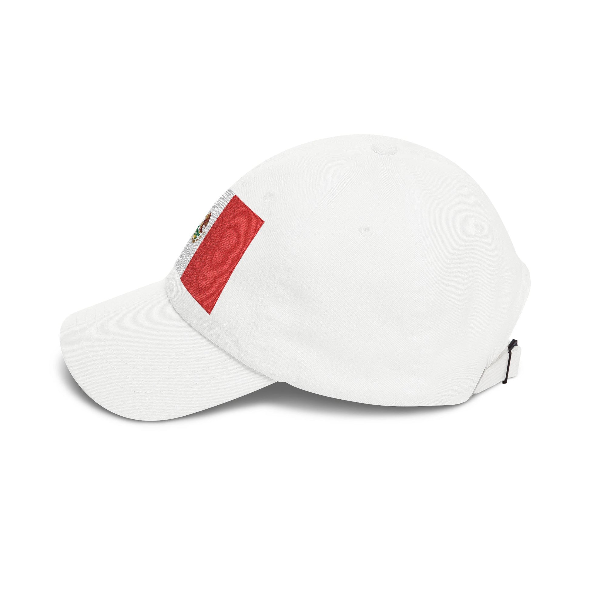 Mexico Flag Dad Cap — Embroidered Mexican Flag Baseball Hat Hats Printify