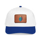 Leather Patch Baseball Cap — Retro Grenade Patch Hat
