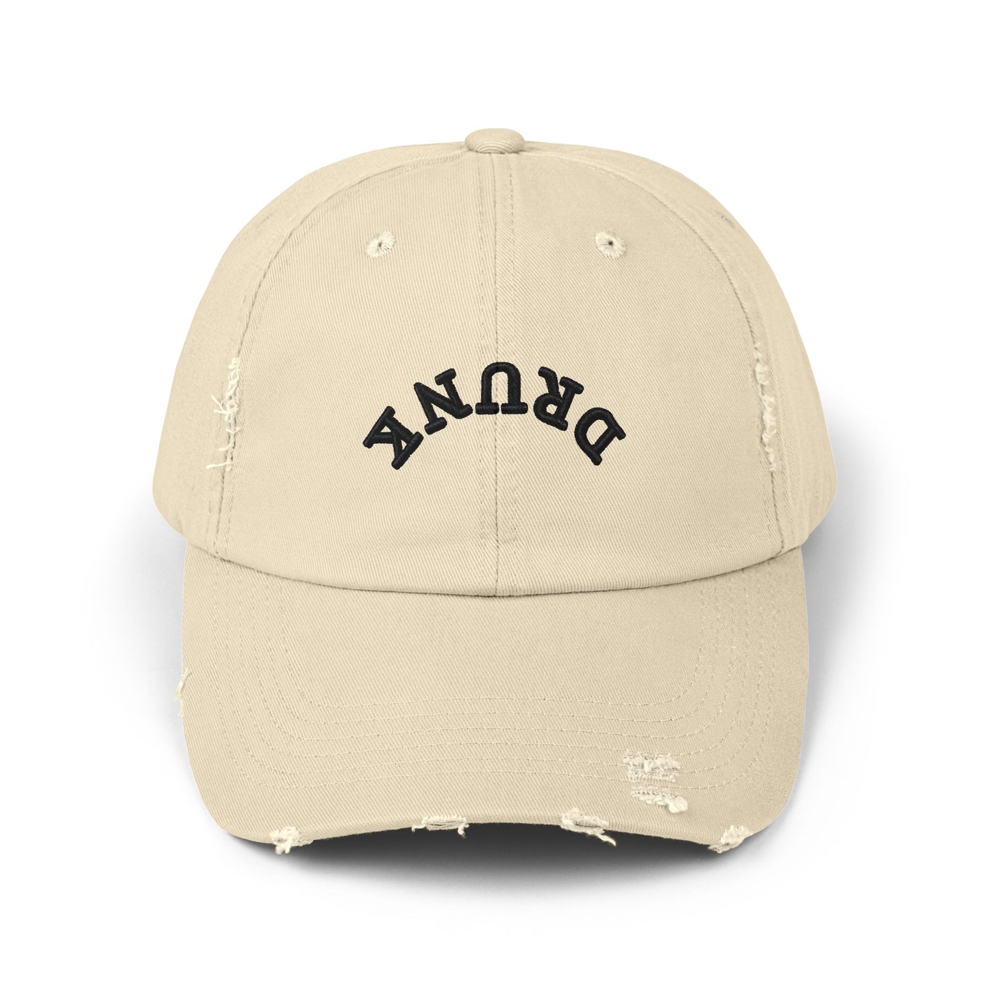 Distressed Baseball Cap — Vintage Washed Dad Hat