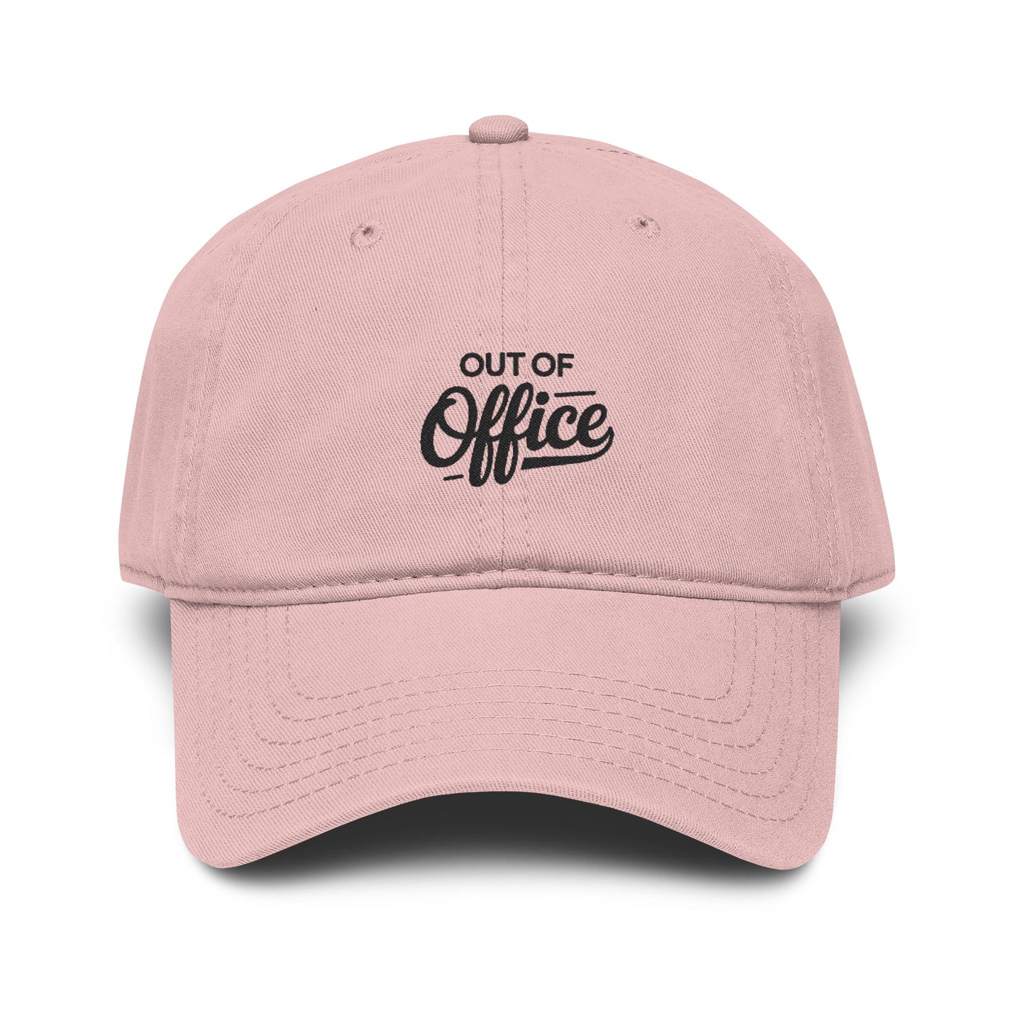 Garment Washed Baseball Cap Hats Printify One size Dusty Rose