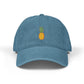 Denim Hat (Embroidery) Hats Printify One size Blue