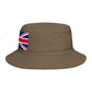 Union Jack Bucket Hat — British Flag Cotton Sun Hat Hats Printify