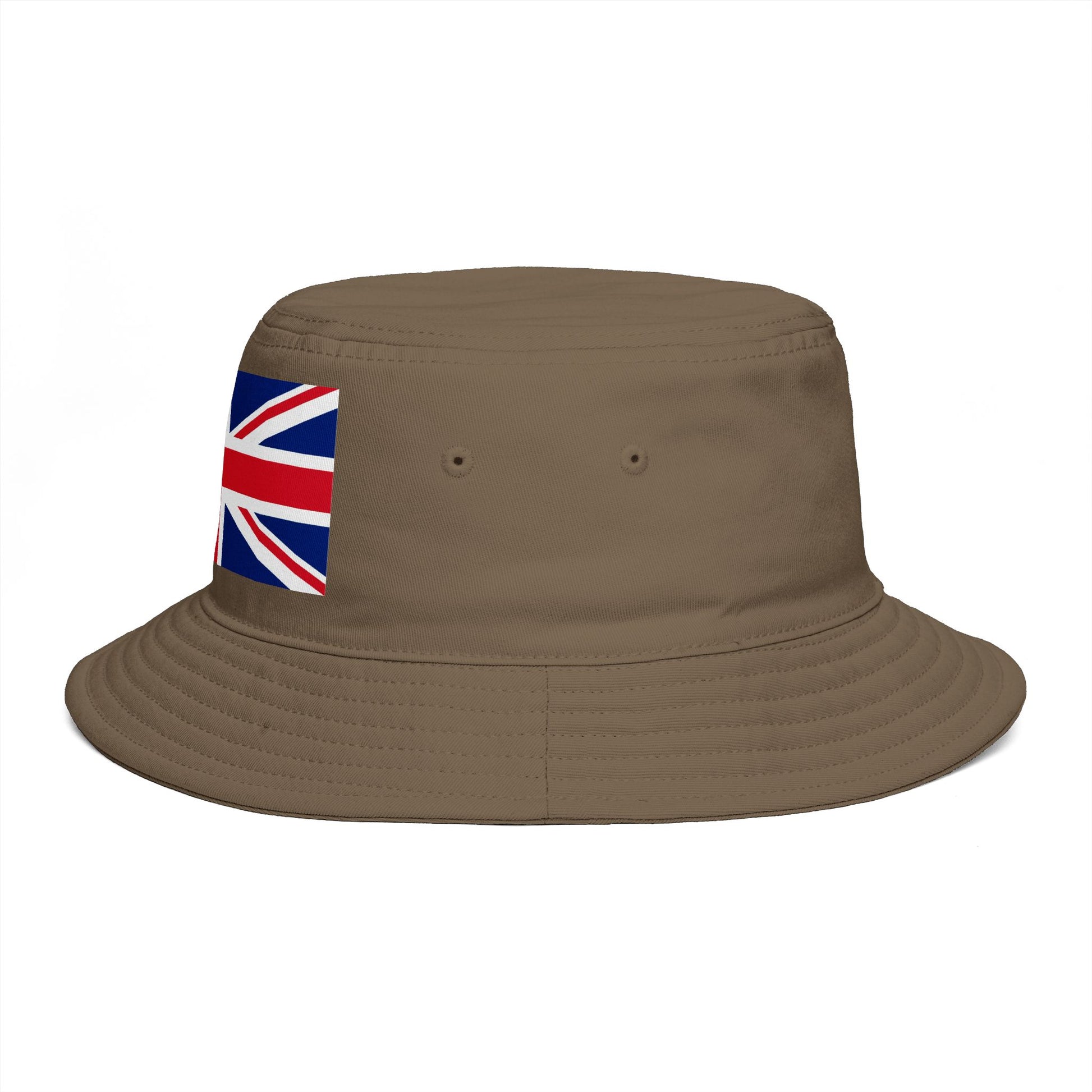 Union Jack Bucket Hat — British Flag Cotton Sun Hat Hats Printify