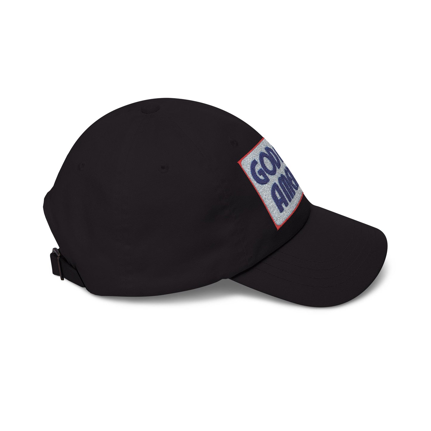 God Bless America Dad Cap — Patriotic Embroidered Baseball Hat