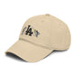 Washed Baseball Cap with LA Embroidered Astronauts Hats Printify