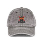 Vintage Embroidered Cap – 'No Kings' Crown Dad Hat Hats Printify One size Charcoal Grey