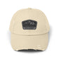 Explorer Wild Spirit Distressed Cap — Mountain Outdoors Dad Hat Hats Printify Stone One size