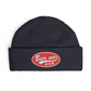 Cuff Beanie - 'Been Wild' Retro Patch Knit Hat (Casual Streetwear, Winter Gift)