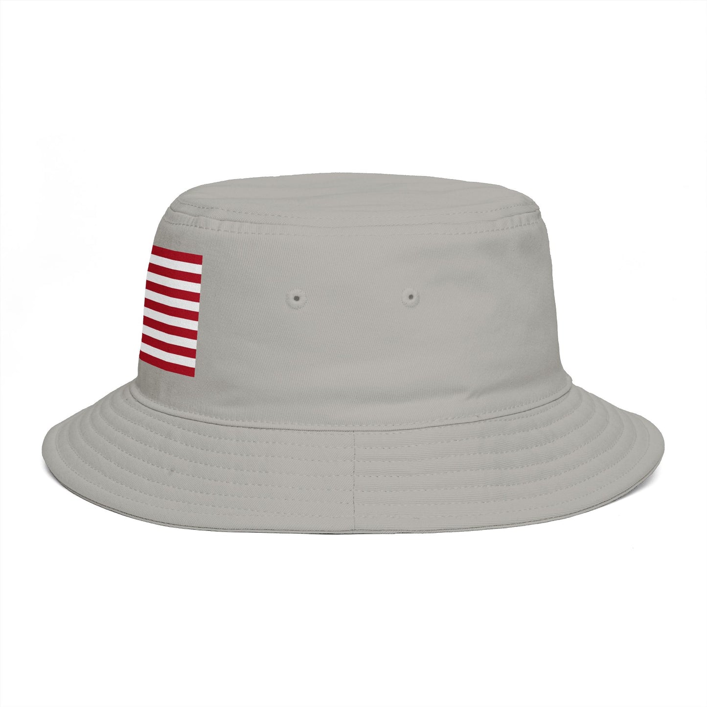 American Flag Bucket Hat — Patriotic USA Embroidered Sun Hat