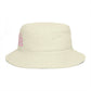 Chill Vibes Bucket Hat — Retro Pink Text Cotton Sun Hat