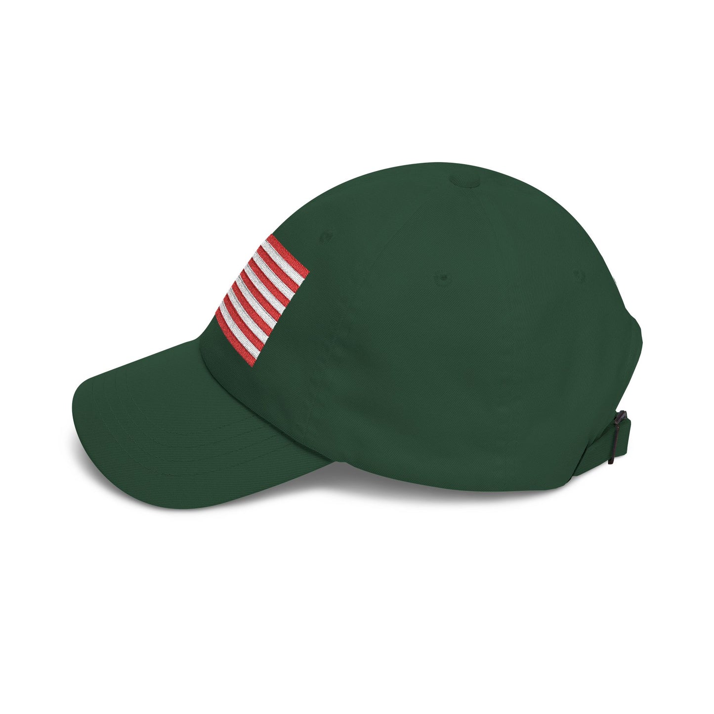 American Flag Dad Cap — Embroidered USA Baseball Hat for 4th of July