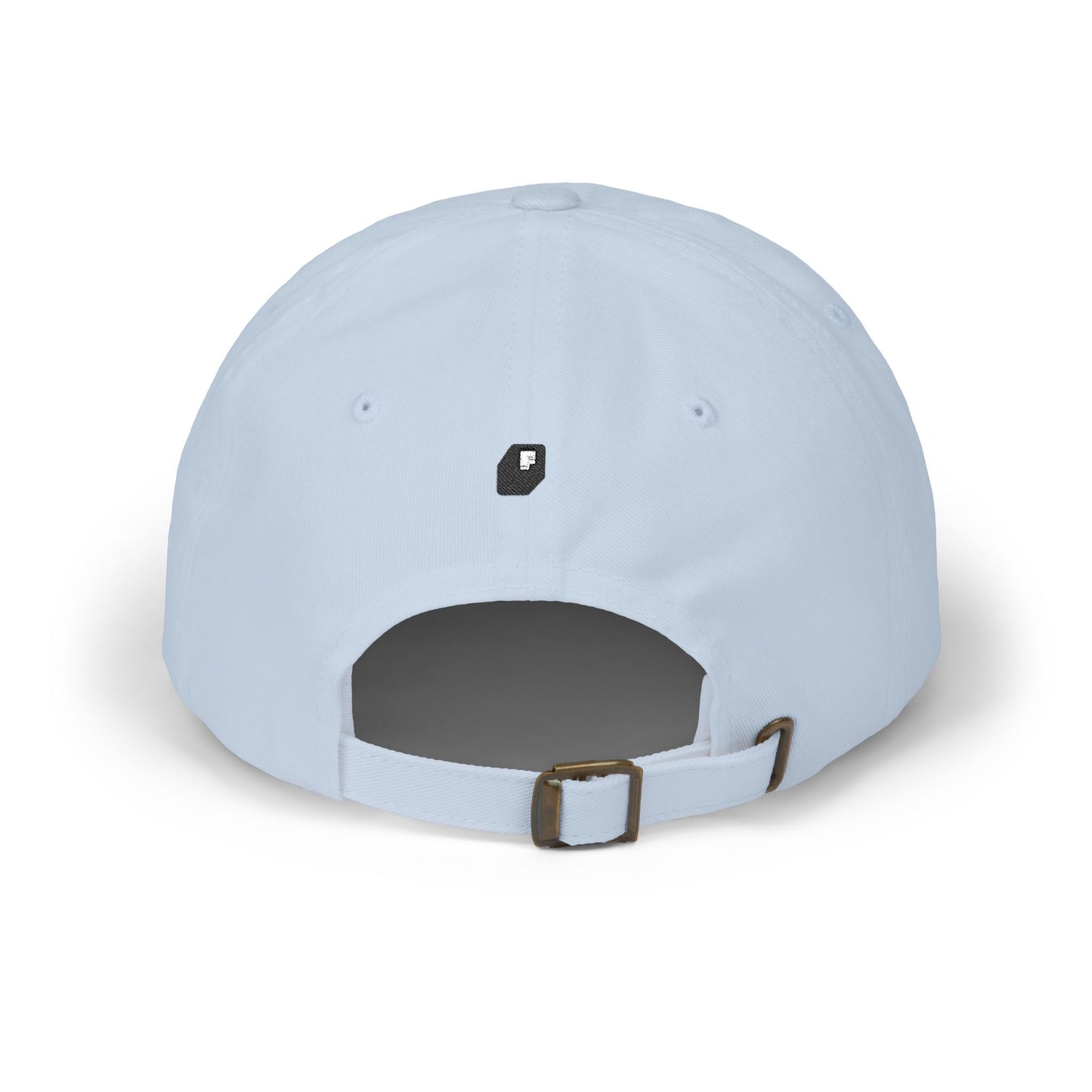 Crew Embroidered Dad Cap - Classic White Adjustable Baseball Hat Hats Printify