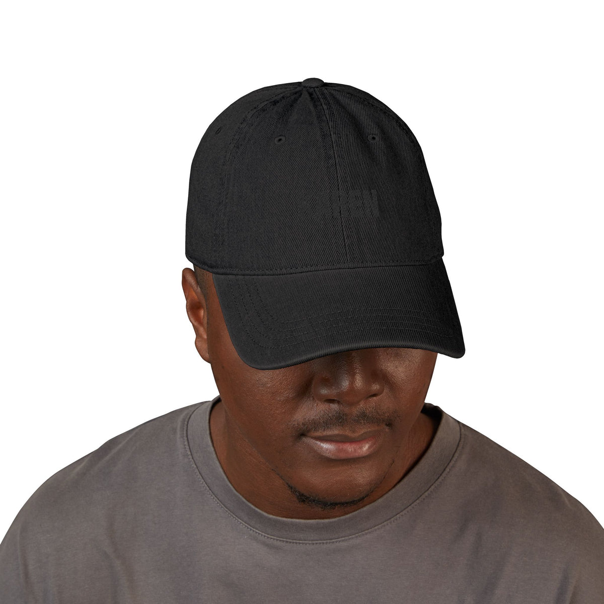 Embroidered 'KAREN' Denim Hat - Classic Adjustable Black Cap Hats Printify