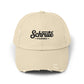 Schrute Farms Distressed Cap - Vintage Logo Baseball Hat Hats Printify Stone One size