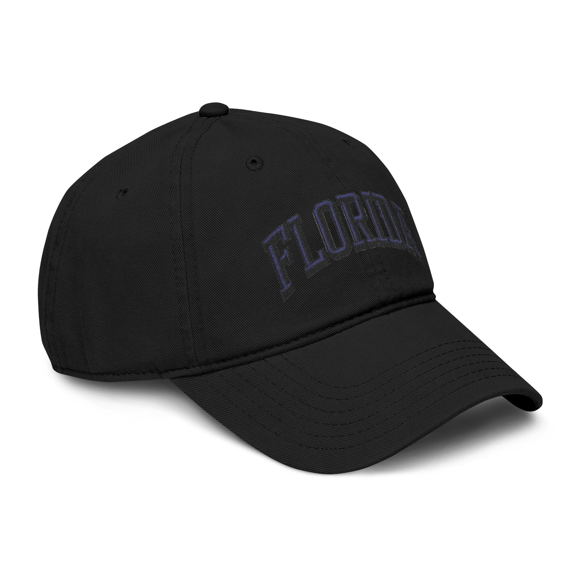Florida Embroidered Washed Baseball Cap Hats Printify